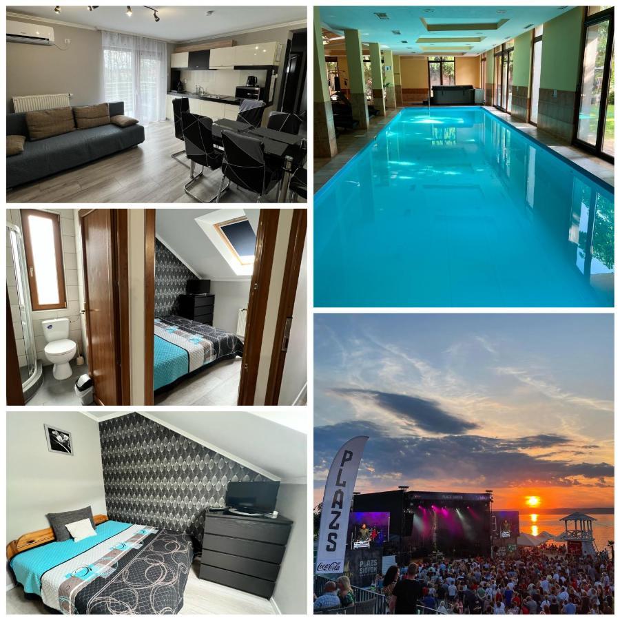 Dorina Wellness Apartman Siofok Ngoại thất bức ảnh